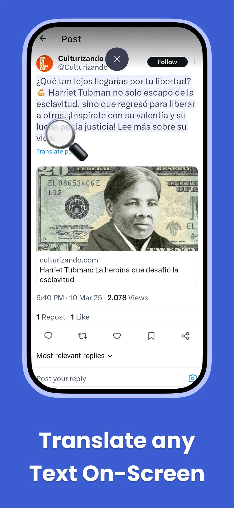 Learn Languages in any App screenshot